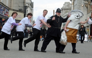 Taking part in a Quit Smoking campaign - Swap Your Fags for Swag.