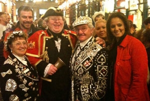 With the Pearly Kings and Queens