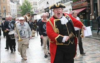 The annual Covent Garden Rent Ceremony