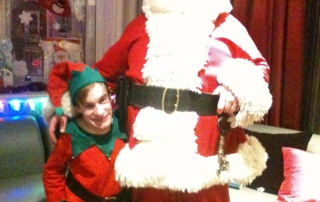 The Deluxe Father Christmas and Kieran the Elf