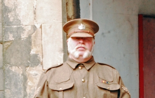 Alan's new WW1 uniform.