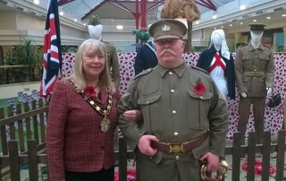 Alan Myatt in his WW1 uniform.