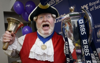 Alan Myatt with RBS Trophy