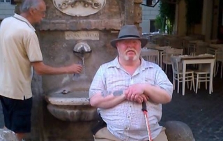 Alan Myatt on a city break in Rome